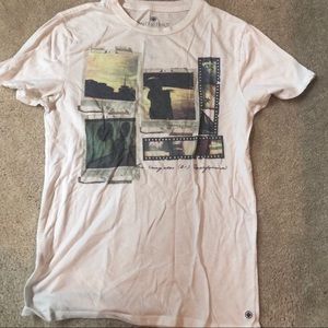 White Vintage Film Top